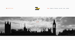 Desktop Screenshot of humantraffickingfoundation.org
